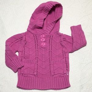 6-9m (4/$20) Knit Pullover Hoodie by The Children’s Place